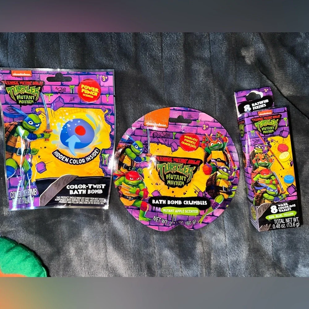 New Teenage Mutant Ninja Turtles Bath Set